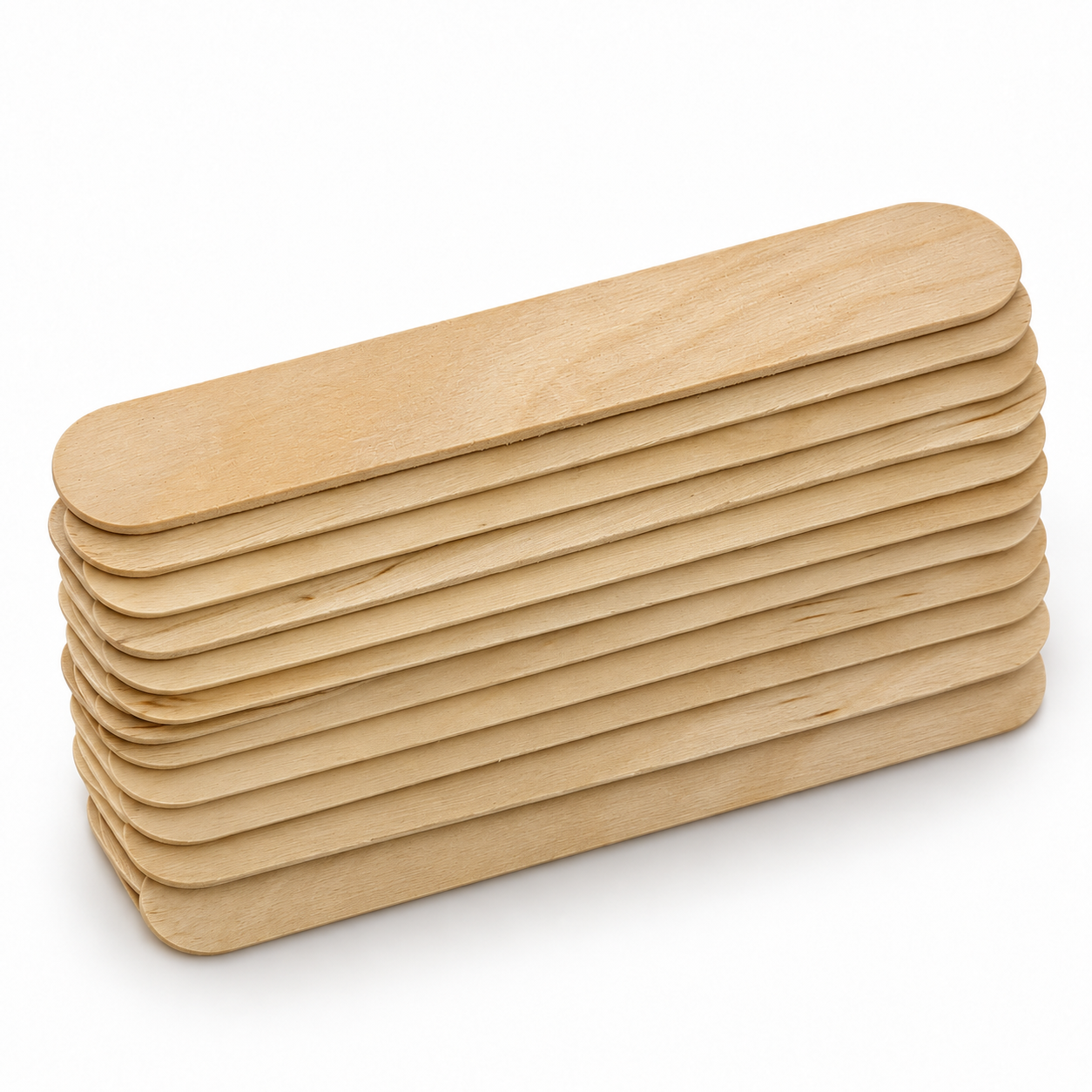 Dermawax Holzspatel für Waxing 200 Stück - 15 x 1,8 cm