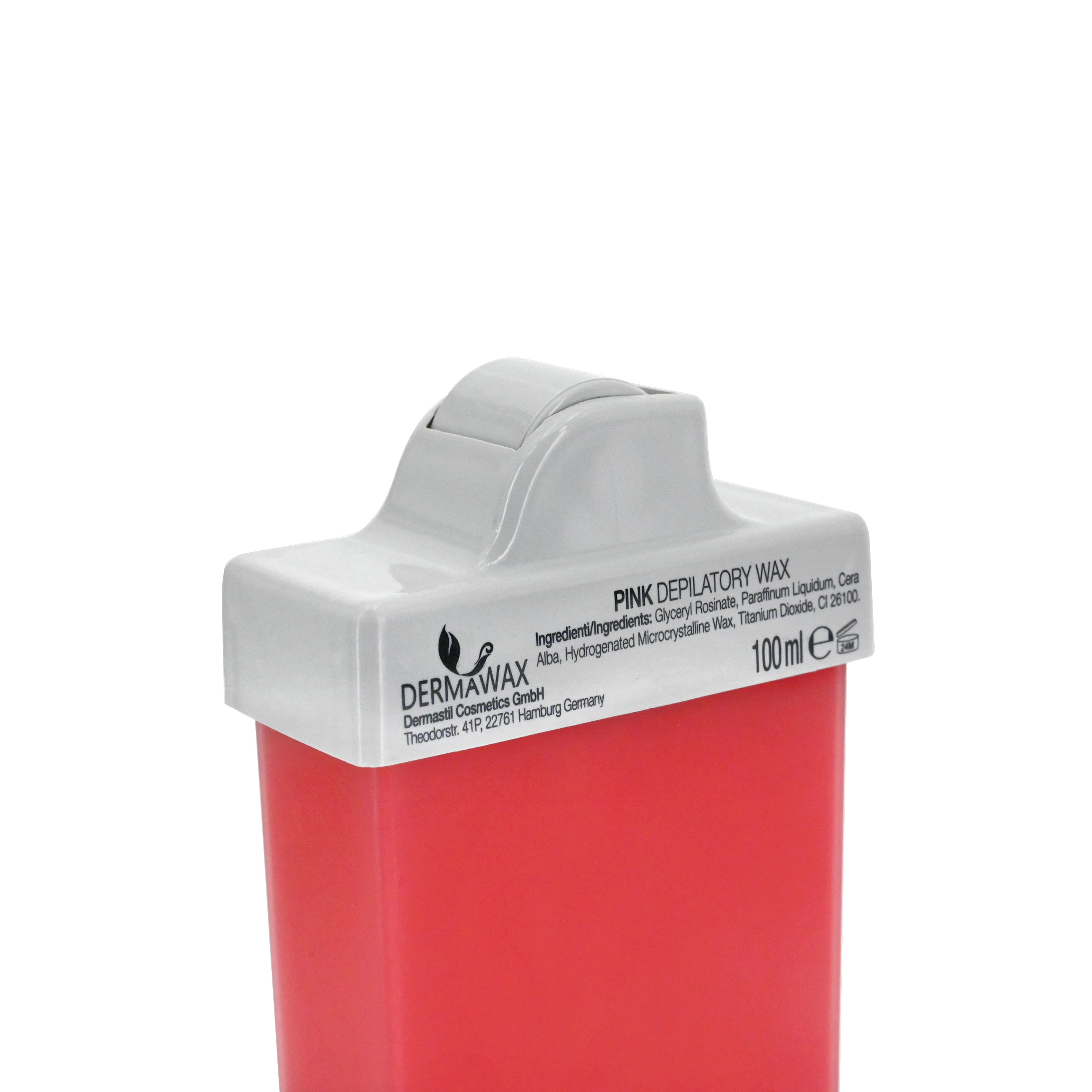 Dermawax Pink Wax Cartridges Small Roller 6×100ml