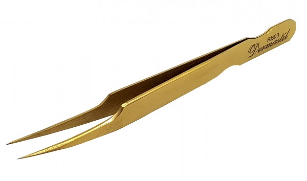 Professionelle Handmade Pinzette Gold RB Series, RB03